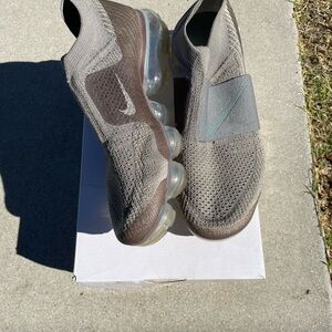 Nike Taupe and Gray Slip-On Sneakers